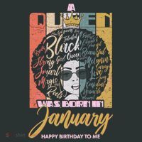 A Queen Was Born In January Women's T-Shirt thumb 6