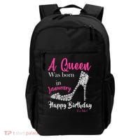 A Queen Was Born In January Birthday Backpack thumb 0