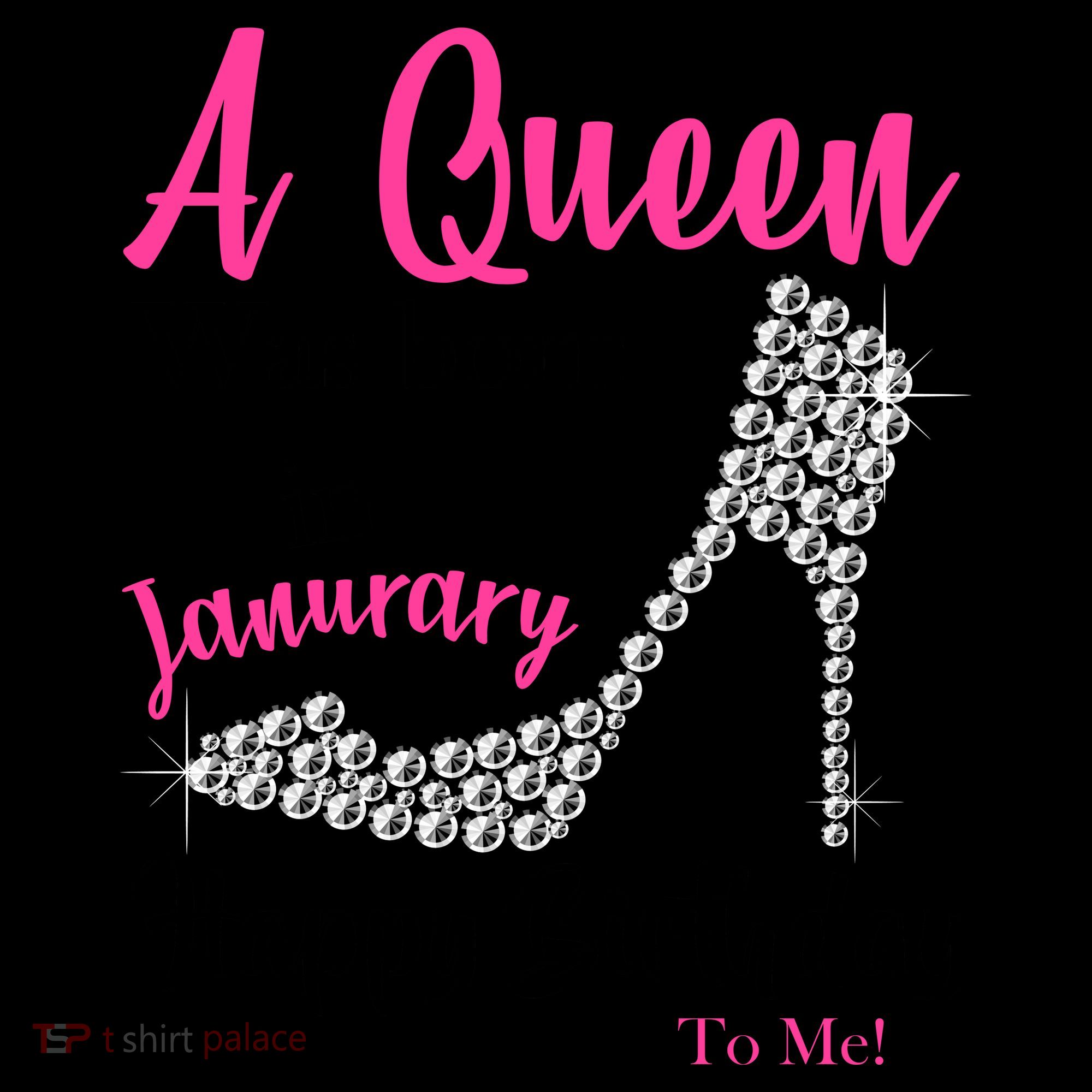 A Queen Was Born In January Birthday Coffee Mug