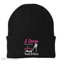 A Queen Was Born In January Birthday Beanie thumb 0