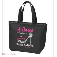 A Queen Was Born In January Birthday Tote Bag thumb 3