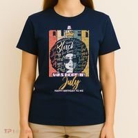 A Queen Was Born In July T-Shirt thumb 4