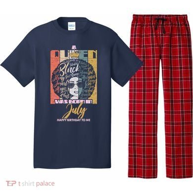 A Queen Was Born In July Pajama Set