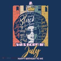 A Queen Was Born In July Baby Bodysuit thumb 2