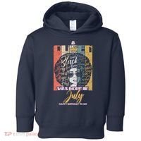 A Queen Was Born In July Toddler Hoodie thumb 0