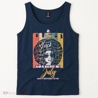 A Queen Was Born In July Tank Top thumb 2