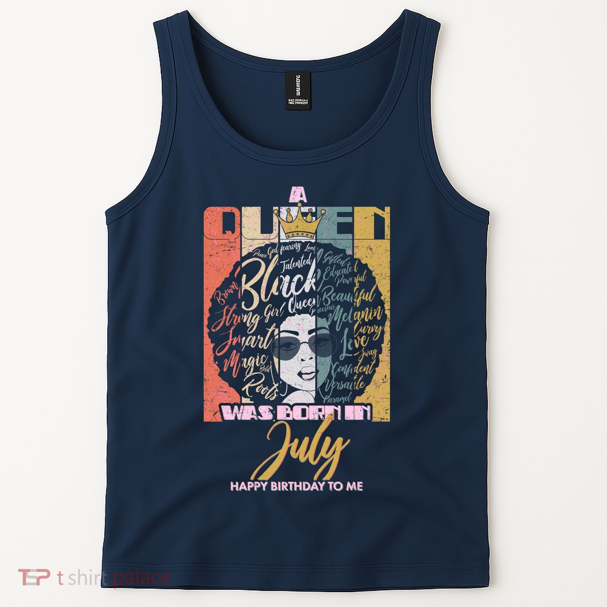 A Queen Was Born In July Tank Top