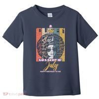 A Queen Was Born In July Toddler T-Shirt thumb 0