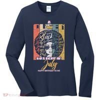 A Queen Was Born In July Women's Long Sleeve Shirt thumb 0