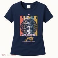 A Queen Was Born In July Women's T-Shirt thumb 0