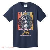 A Queen Was Born In July Kids T-Shirt thumb 0