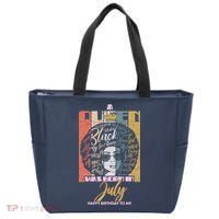 A Queen Was Born In July Tote Bag thumb 0