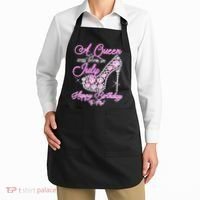 A Queen Was Born In July Fancy Birthday Apron thumb 2