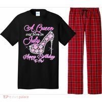 A Queen Was Born In July Fancy Birthday Pajama Set thumb 0