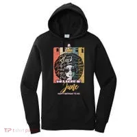 A Queen Was Born In June Women's Hoodie thumb 0