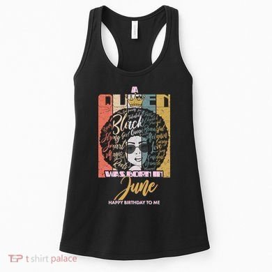 A Queen Was Born In June Women's Tank Top