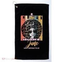 A Queen Was Born In June Golf Towel thumb 0