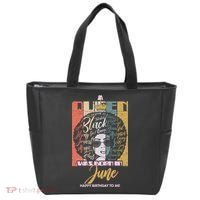 A Queen Was Born In June Tote Bag thumb 0