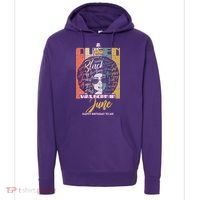 A Queen Was Born In June Hoodie thumb 0
