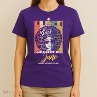A Queen Was Born In June T-Shirt thumb 4