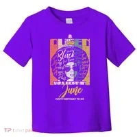 A Queen Was Born In June Toddler T-Shirt thumb 0