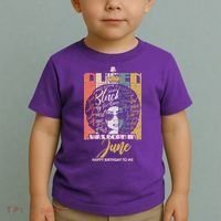 A Queen Was Born In June Toddler T-Shirt thumb 2