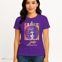 A Queen Was Born In June Women's T-Shirt thumb 4
