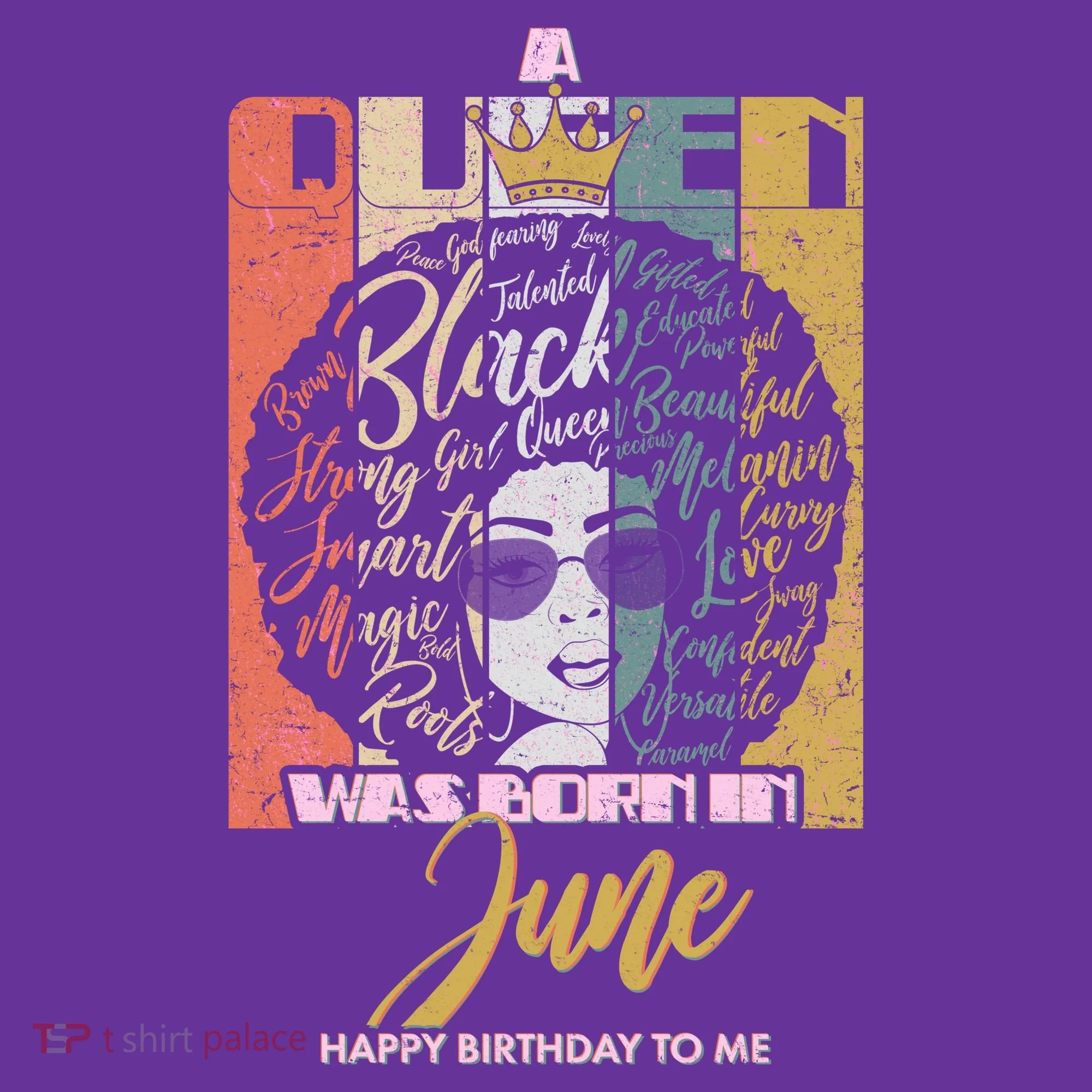 A Queen Was Born In June Women's T-Shirt