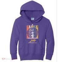 A Queen Was Born In June Kids Hoodie thumb 0