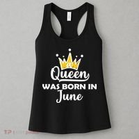 A Queen Was Born In June Birthday Women's Tank Top thumb 3