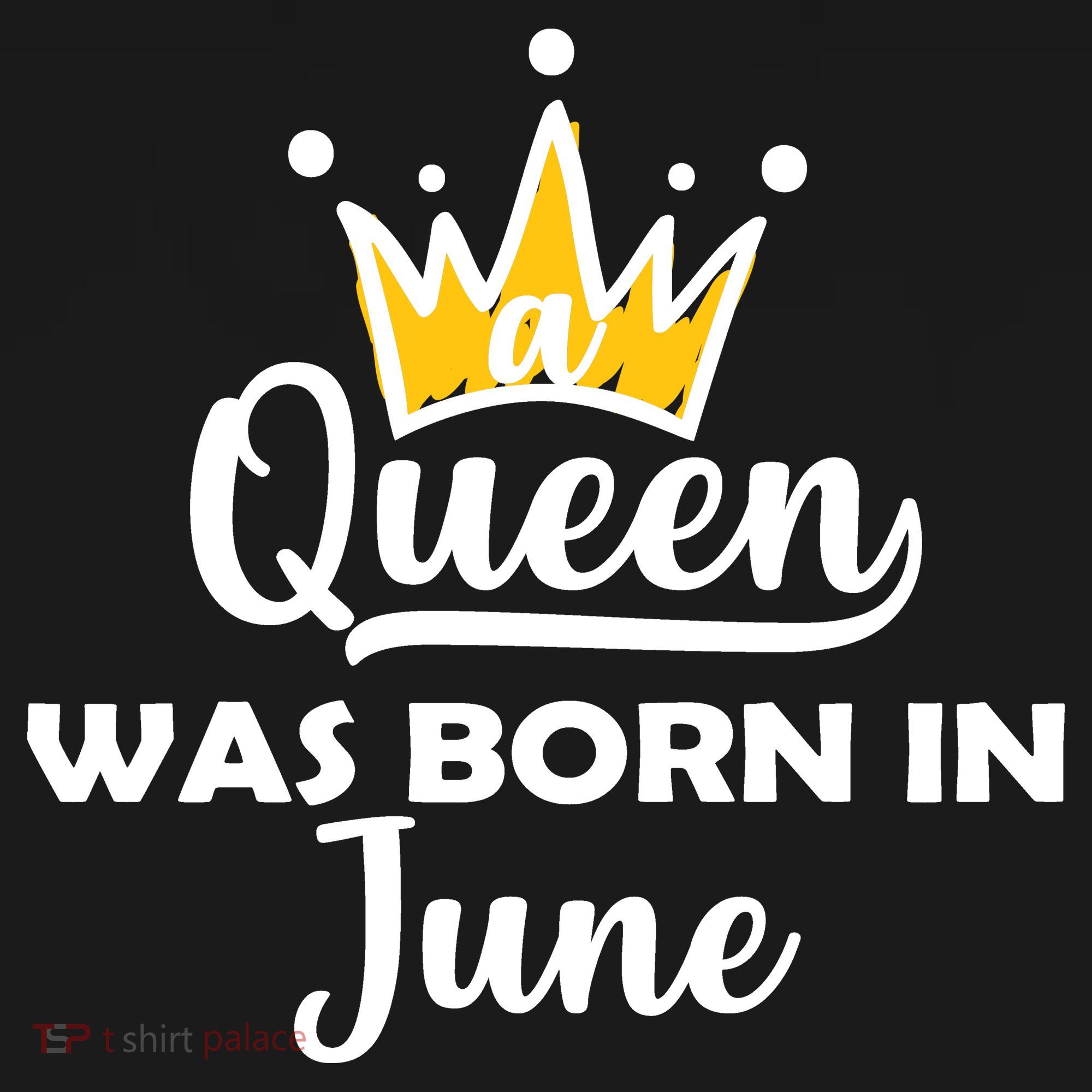 A Queen Was Born In June Birthday Kids Sweatshirt