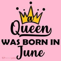 A Queen Was Born In June Birthday Visor thumb 3
