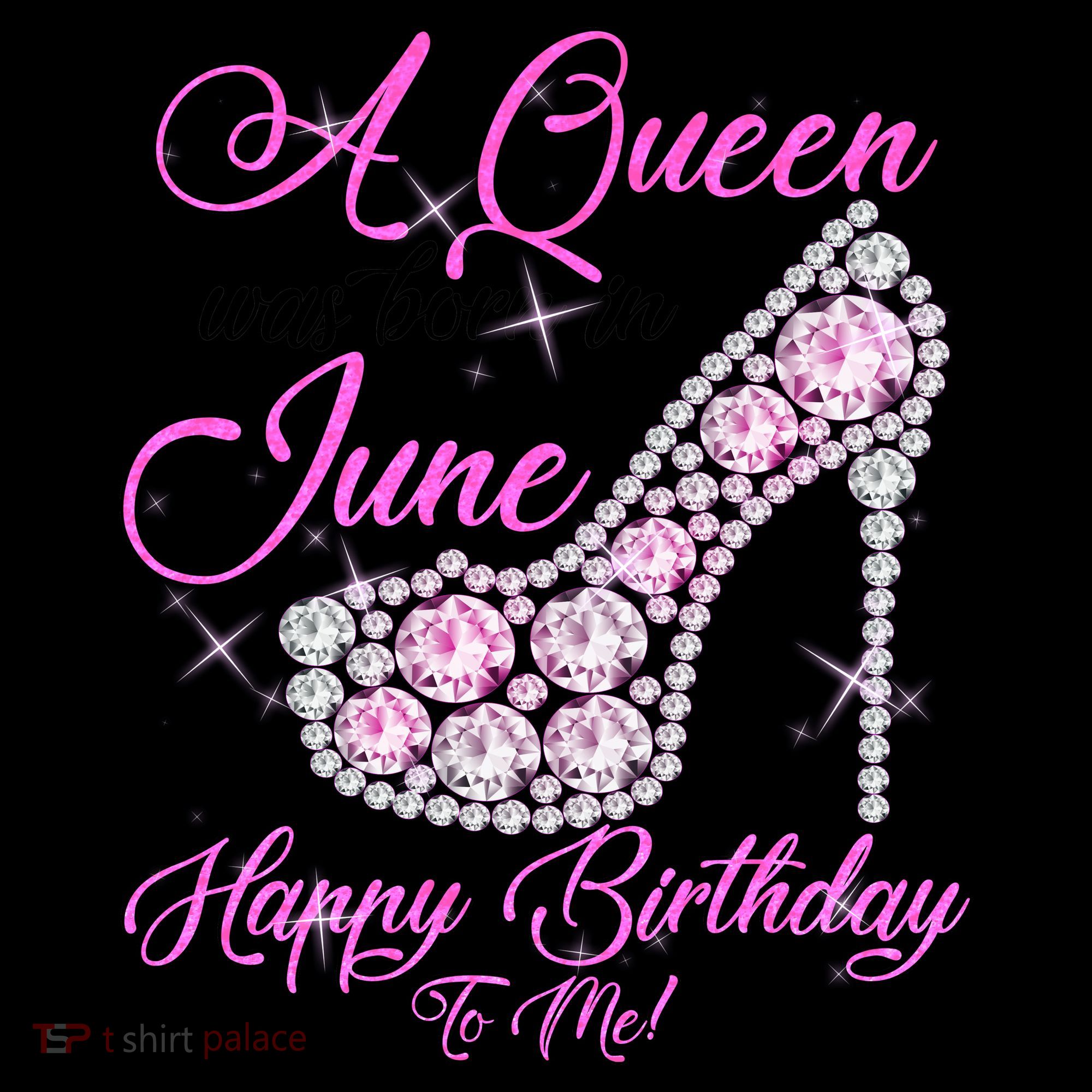 A Queen Was Born in June Fancy Birthday Coffee Mug
