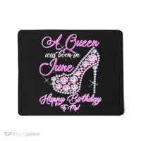 A Queen Was Born in June Fancy Birthday Mousepad thumb 0