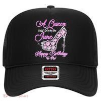 A Queen Was Born in June Fancy Birthday Hat thumb 0