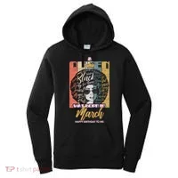 A Queen was Born in March Women's Hoodie thumb 0