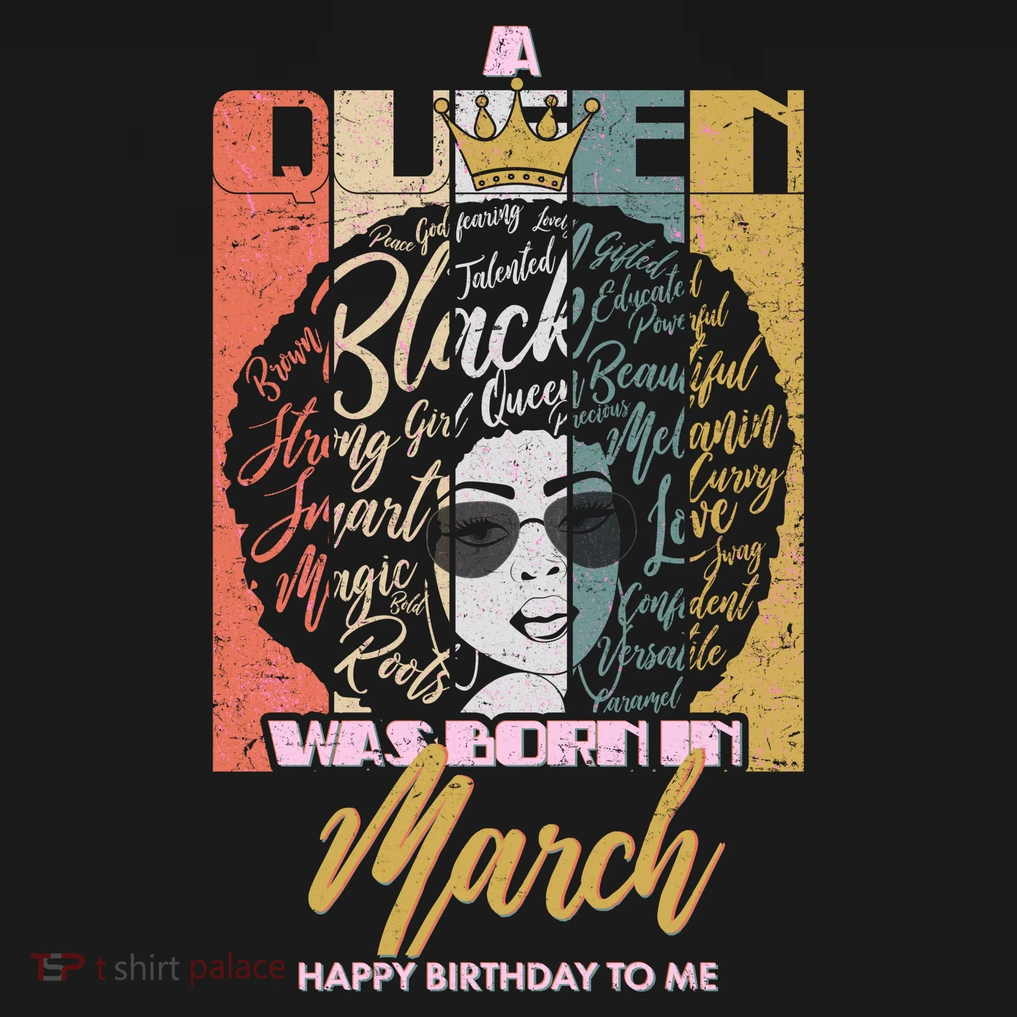 A Queen was Born in March Women's Hoodie
