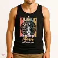 A Queen was Born in March Tank Top thumb 3