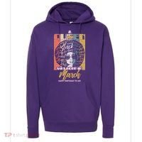 A Queen was Born in March Hoodie thumb 0