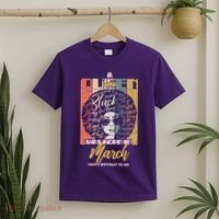 A Queen was Born in March T-Shirt thumb 2