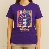 A Queen was Born in March T-Shirt thumb 4