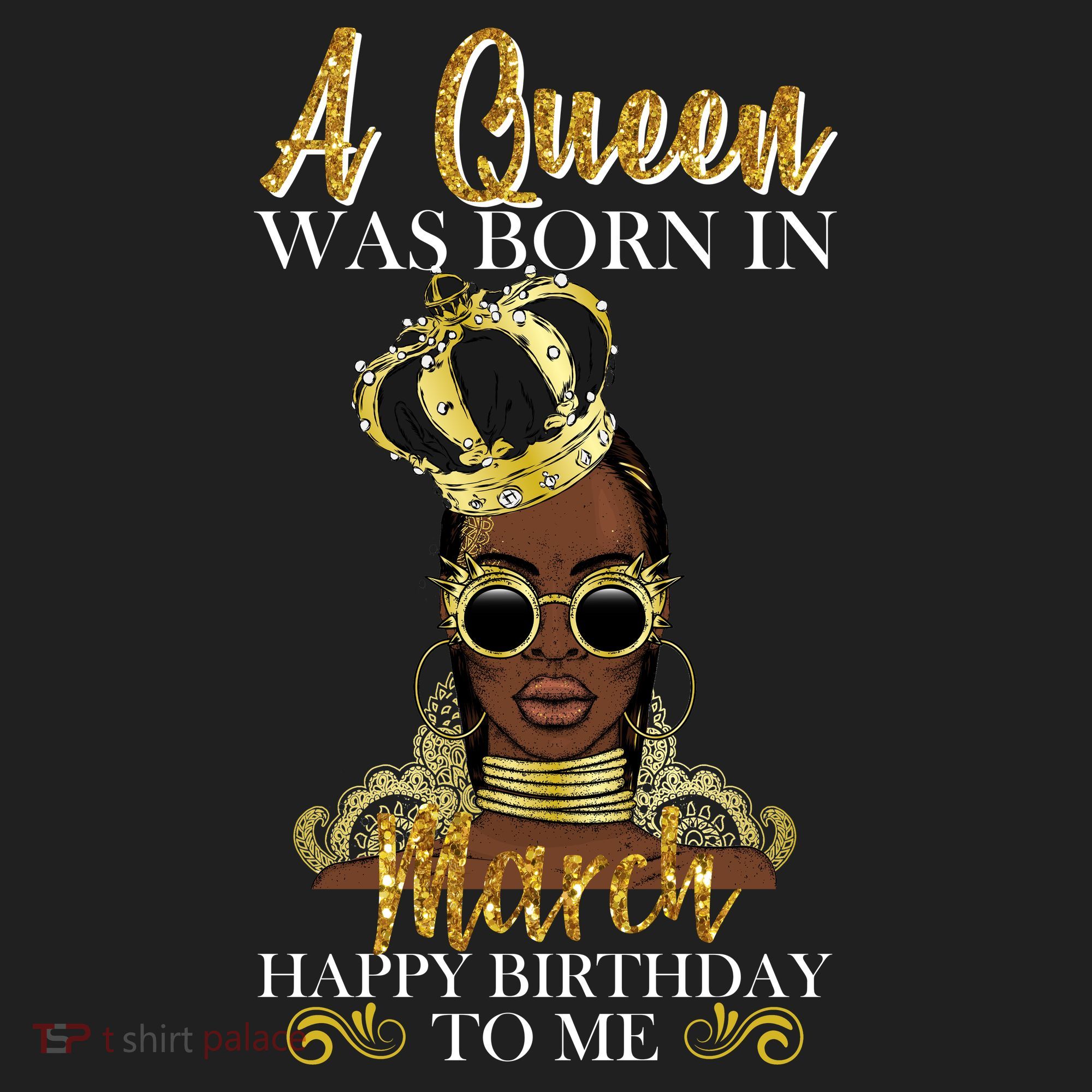 A Queen Was Born In March Happy Birthday Beanie