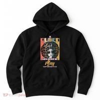 A Queen Was Born In May Hoodie thumb 0