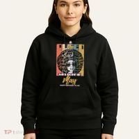 A Queen Was Born In May Hoodie thumb 5