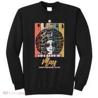 A Queen Was Born In May Sweatshirt thumb 0