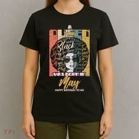 A Queen Was Born In May T-Shirt thumb 4
