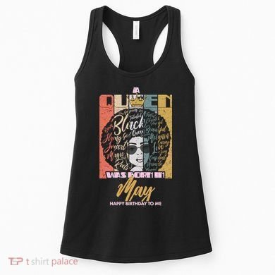 A Queen Was Born In May Women's Tank Top