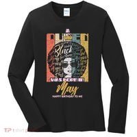 A Queen Was Born In May Women's Long Sleeve Shirt thumb 0