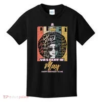 A Queen Was Born In May Kids T-Shirt thumb 0