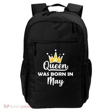 A Queen Was Born In May Birthday Backpack